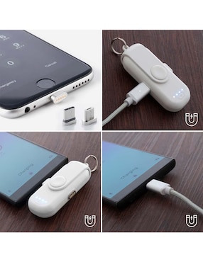 Cargador Wireless Innova Goods Lightning + USB