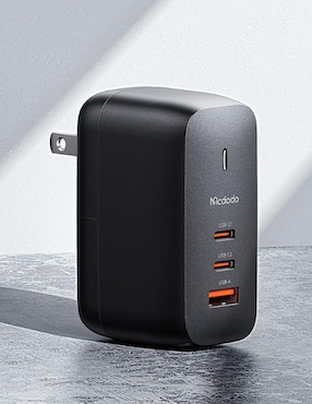 Adaptador de corriente Mcdodo Lighning + USB + USB tipo C