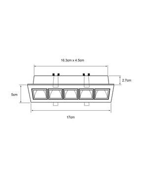 Lámpara Tecnolite led