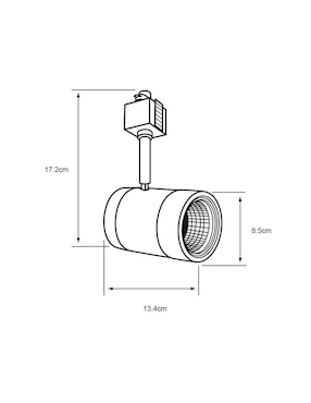 Lámpara de techo LED Tecnolite Indus