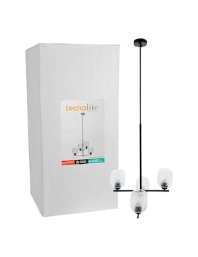 Lámpara Tecnolite incandescente y led Fulu