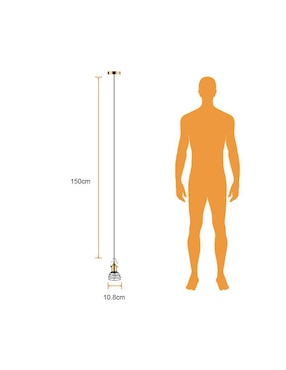 Lámpara Tecnolite incandescente y led Koeia I