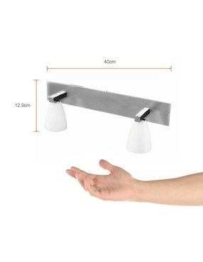Lámpara Tecnolite incandescente y led Melsi