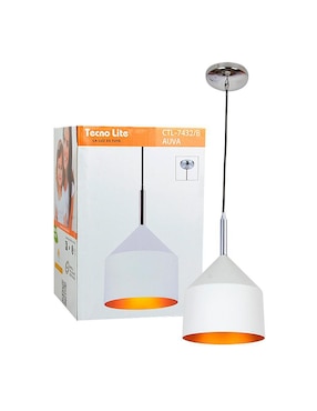 Lámpara Tecnolite incandescente y led Auva
