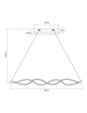 Lámpara Tecnolite led Velorum