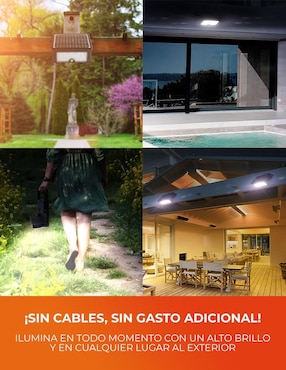 Lámpara solar LED Tecnolite