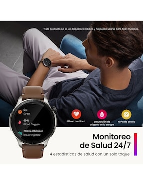 Smartwatch Amazfit Gtr 4 unisex con GPS