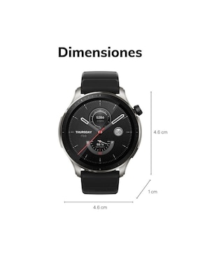 Smartwatch Amazfit Gtr 4 unisex con GPS