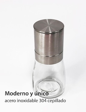 Set salero y pimentero Ilios Innova molinillo manual de acero inoxidable