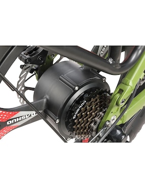 Bicicleta urbana Moboss rodada 20 Raven unisex