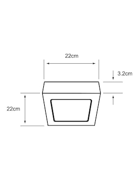 Lámpara Tecnolite led Algedi Iii