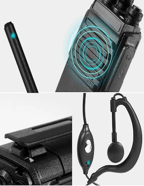 Set Receptor Bluetooth Walkie Talkie
