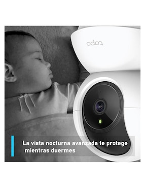 Kit 2 cámaras de seguridad Tp Link inalámbrica Full HD 360° con capacidad para grabar para interior y exterior