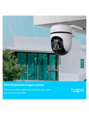 Kit 2 cámaras de seguridad Tp Link inalámbrica Full HD 360° con capacidad para grabar para interior y exterior