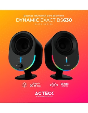 Bocina Acteck DYNAMIC EXACT BS630 AC-935869 bluetooth
