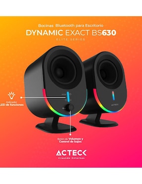 Bocina Acteck DYNAMIC EXACT BS630 AC-935869 bluetooth