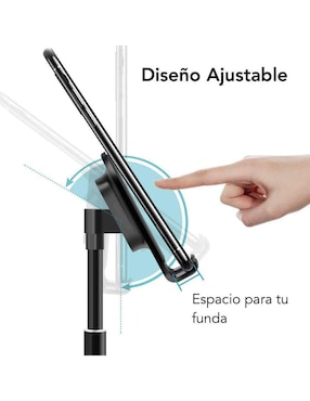 Soporte para celular Alomia de silicón