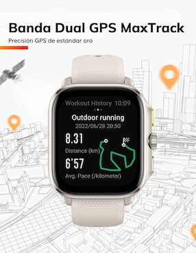 Smartwatch Amazfit Cheetah Square unisex con GPS