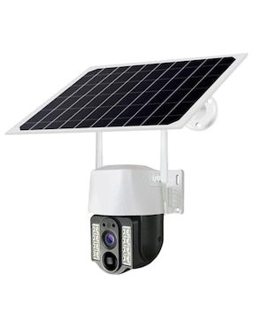 Cámara Solar De Seguridad Dbugg Inalámbrica Full HD 180° Con Capacidad De Grabar Con Visión Nocturna Para Exterior