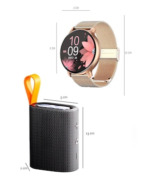 Smartwatch Genérica Gold Serie 7 unisex