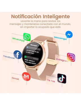 Smartwatch Genérica Gold Serie 7 unisex