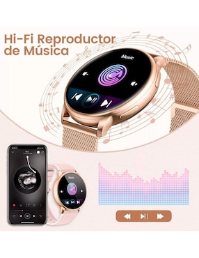 Smartwatch Genérica Gold Serie 7 unisex