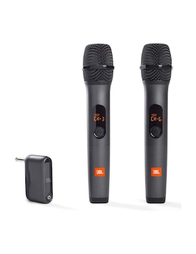 Set Micrófono Semi Profesional Inalámbrico JBL Wireless Microphone