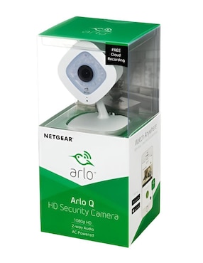 Cámara individual de seguridad Arlo inalámbrica HD 120° a 170° con capacidad para grabar para interior