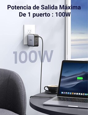 Cargador pared Ugreen USB + USB tipo C