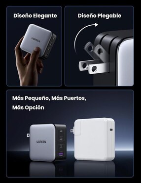 Cargador pared Ugreen USB + USB tipo C