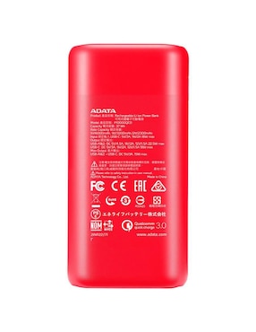 Batería portátil ADATA 20000 mAh P20000QCD