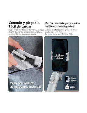 Soporte para celular inalámbrico