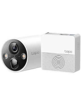 Cámara Wi-Fi de seguridad Tp Link inalámbrica Full HD con capacidad para grabar para exterior