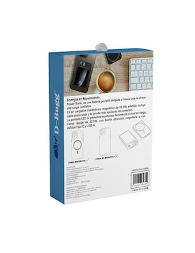 Batería portátil D-BUGG 10000 mAh