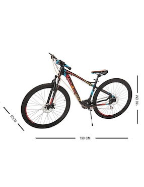 Bicicleta de montaña Mercurio rodada 29 Ranger unisex