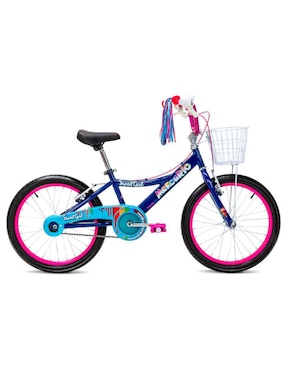 Bicicleta infantil Mercurio rodada 20 para niña