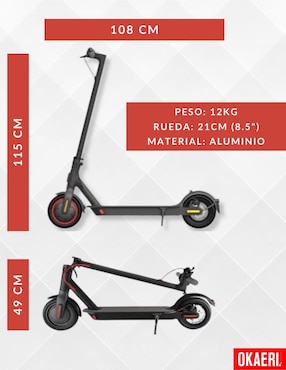 Scooter eléctrico Okaeri 2024