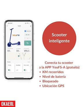 Scooter eléctrico Okaeri 2024