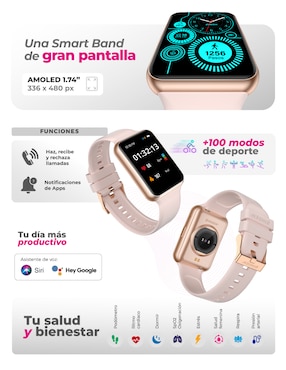 Smartwatch Binden Era Fit View para mujer