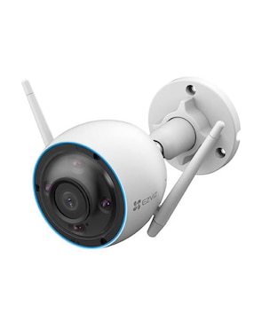 Cámara Wi-Fi De Seguridad Ezviz Inalámbrica 2K 120° Con Capacidad De Grabar Con Visión Nocturna Compatible Con Alexa, Asistente De Google, IFTTT Para Interior Y Exterior