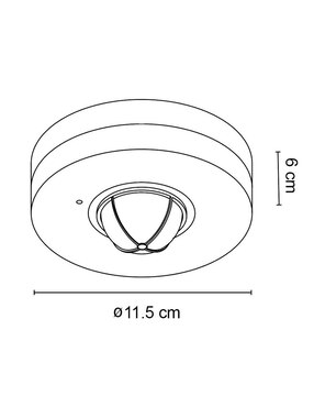 Sensor de movimiento Icon SENMOV800WTECBL