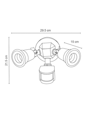 Sensor de movimiento Icon SENMOVE27DOBNG