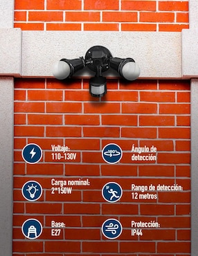 Sensor de movimiento Icon SENMOVE27DOBNG