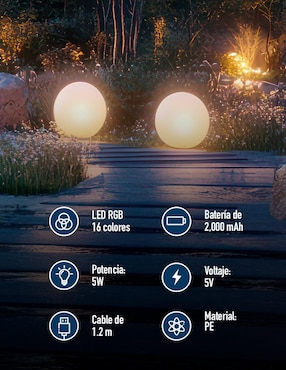 Lámpara decorativa LED Icon