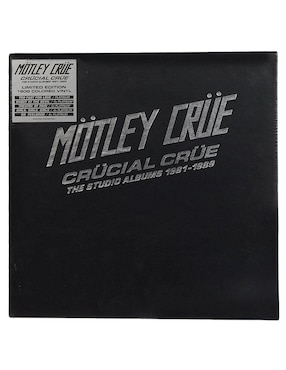 Crücial Crüe The Studio Albums 1981-1989 de Mötley Crüe vinyl