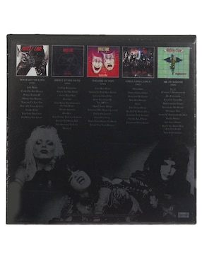Crücial Crüe The Studio Albums 1981-1989 de Mötley Crüe vinyl
