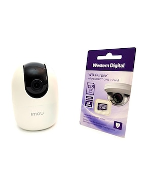 Cámara Wi-Fi de seguridad Imou inalámbrica 2K 10° a 90° con capacidad para grabar visión nocturna para interior