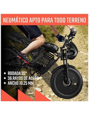 Bicicleta eléctrica Centurfit rodada 27.5 unisex