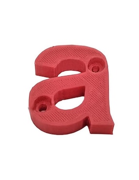 Figura decorativa de letrero 3D Art