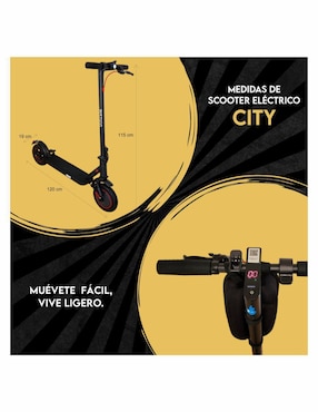 Scooter eléctrico Instigo City 2025
